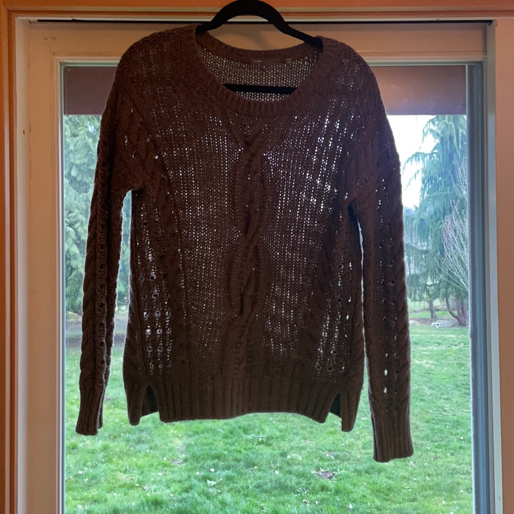 Vince Braided Cable Sweater